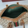 Borse Replica boston media Gucci Ophidia 857595 Marrone