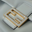 Qualità superiore replica Fendi Mamma Baguette Media/Grande grigio tortora Qualità superiore replica Fendi Mamma Baguette Media/Grande grigio tortora
