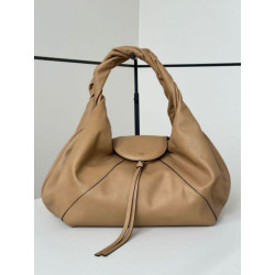 Replica Perfetta hobo Fendi Spy piccola/media/grande con manico ritorto color albicocca