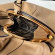 Replica Perfetta hobo Fendi Spy piccola/media/grande con manico ritorto color albicocca Replica Perfetta hobo Fendi Spy piccola/media/grande con manico ritorto color albicocca