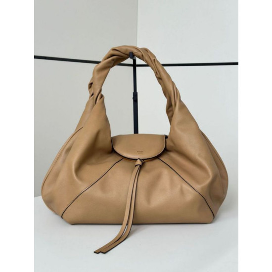 Replica Perfetta hobo Fendi Spy piccola/media/grande con manico ritorto color albicocca Replica Perfetta hobo Fendi Spy piccola/media/grande con manico ritorto color albicocca