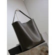 Borsa hobo YSL Saint Laurent Bold pelle liscia verde scuro Borsa hobo YSL Saint Laurent Bold pelle liscia verde scuro