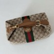 Borse Replica media Gucci Vanity con manico superiore 857799 Marrone