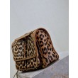 Borse Replica Niki Chain Flap Bag media YSL Saint Laurent con stampa leopardata