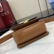 Borse Replica piccola con manico Gucci Siena 855536 Borgogna