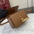 Borse Replica piccola con manico Gucci Siena 855536 Borgogna