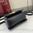 Borsa Replica 1:1 piccola con manico Gucci Siena 855536 Nero