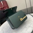 Borsa piccola con manico Gucci Siena 855536 verde