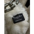 Borsa tote DiorAlps piccola/media Dior Toujours Vertical con impunture Macrocannage e finiture in lana nero