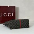 Borsa Replica 1:1 tote piccola Gucci Giglio 860845 nera/bianca
