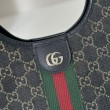 Borsa Replica 1:1 tote piccola Gucci Giglio 860845 nera/bianca