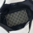 Borsa Replica 1:1 tote piccola Gucci Giglio 860845 nera/bianca