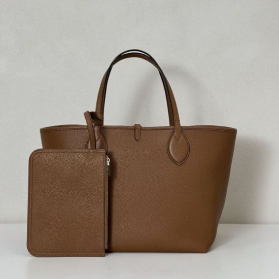 Gucci 839112 Totissima borsa grande tote reversibile marrone