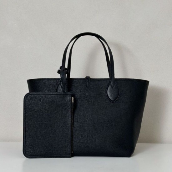 Gucci 839112 Totissima borsa grande tote reversibile nero/marrone