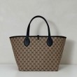 Gucci 839112 Totissima borsa grande tote reversibile nero/marrone
