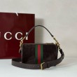 Gucci 846869 Mini borsa Ophidia scamosciato marron