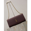 Pochette Kate YSL Saint Laurent pelle martellata Marrone Pochette Kate YSL Saint Laurent pelle martellata Marrone