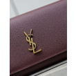 Pochette Kate YSL Saint Laurent pelle martellata Marrone Pochette Kate YSL Saint Laurent pelle martellata Marrone
