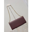 Pochette Kate YSL Saint Laurent pelle martellata Marrone Pochette Kate YSL Saint Laurent pelle martellata Marrone