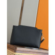 Pochette triangolare Dior Normandie A5 nera Pochette triangolare Dior Normandie A5 nera