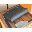 Pochette triangolare Dior Normandie A5 nera Pochette triangolare Dior Normandie A5 nera