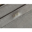 Pochette triangolare Dior Normandie A5 nera Pochette triangolare Dior Normandie A5 nera