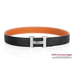 Pari all'originale replica Hermes 50 millimetri Clemence Cintura di pelle HB112-9