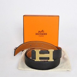 Replica perfette Hermes Camel bovina giugulare Vene Cintura HR1006A Oro