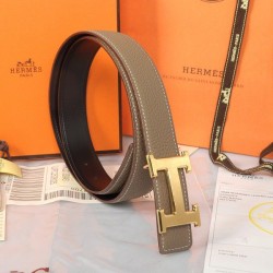 Replica perfette Hermes ha importato la cintura HR1002E grigio scuro