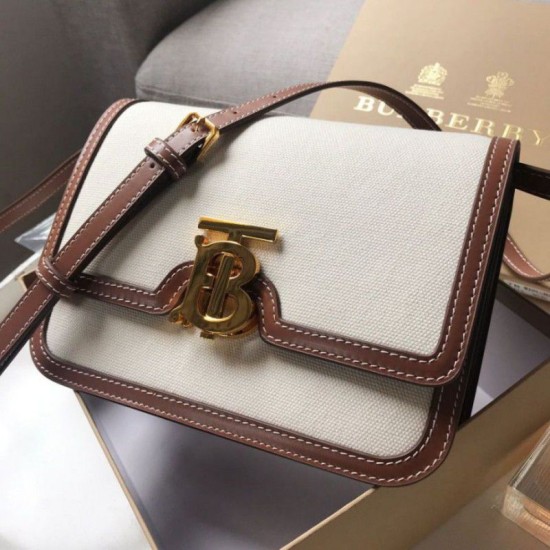 Borsa TBberry piccola in pelle bianca imitazioni perfette