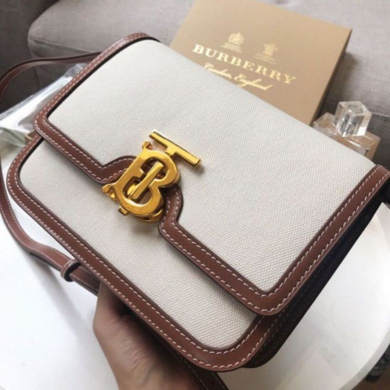 Borsa TBberry piccola in pelle bianca imitazioni perfette