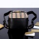 Zaino piccolo in nylon con motivo Vintage check marrone imitazioni perfette