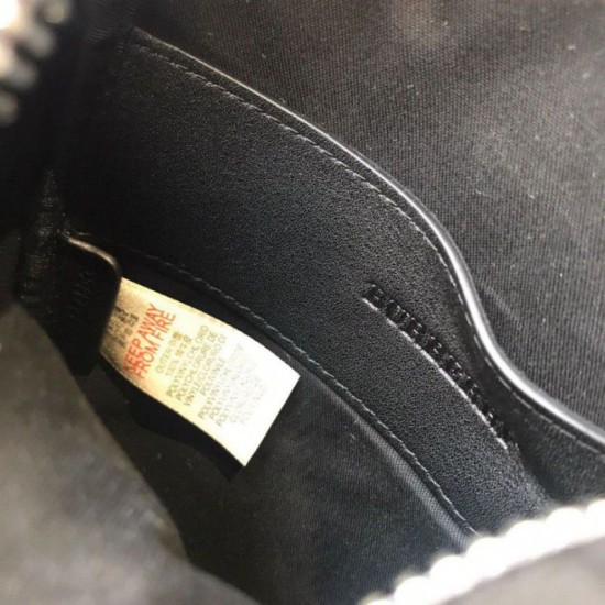 Replica Perfetta a tracolla Small London Check nera imitazioni perfette