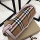 Replica 1:1 Borsa a tracolla con motivo Vintage check rosa Outlet Borsa a tracolla con motivo Vintage check rosa imitazioni perfette