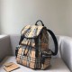 Replica 1:1 Zaino Medium Men con motivo Vintage check e banda con icona Outlet Zaino Medium Men con motivo Vintage check e banda con icona imitazioni perfette