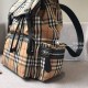Replica 1:1 Zaino Medium Men con motivo Vintage check e banda con icona Outlet Zaino Medium Men con motivo Vintage check e banda con icona imitazioni perfette
