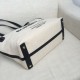 Replica 1:1 Borse Imitazioni Horseferry Tote in tela stampa logo Nero Outlet Borse Imitazioni Horseferry Tote in tela stampa logo Nero imitazioni perfette
