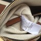 Borse Firmate Replica Horseferry tote in tela stampa logo Caffè imitazioni perfette