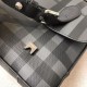 Borse Replica a tracolla da uomo London Check nera imitazioni perfette