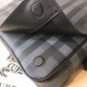 London Check Borse Firmate Replica a tracolla da uomo blu imitazioni perfette