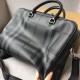 Borse Firmate Replica a tracolla Check Uomo grigia imitazioni perfette