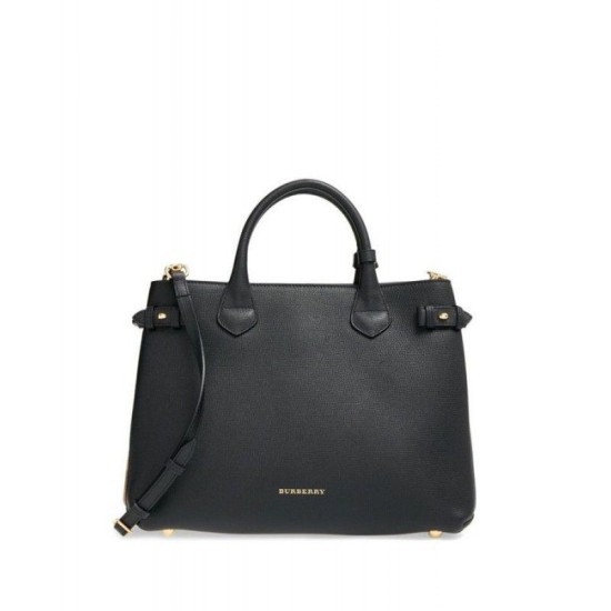 Borsa media a quadri House Check nera imitazioni perfette