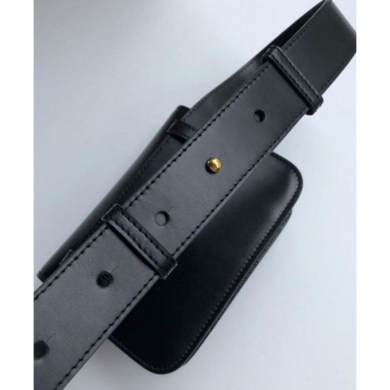 Replica 1:1 Borsa da cintura con cintura nera Outlet Borsa da cintura con cintura nera imitazioni perfette