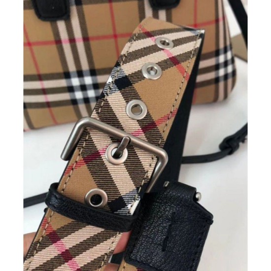 piccolo striscione in nero check vintage imitazioni perfette