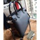 Borsa media a quadri House Check Blu scuro imitazioni perfette