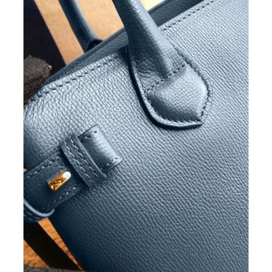 Borsa media a quadri House Check Blu scuro imitazioni perfette