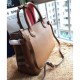 Medium Banner House Check Tote Coffee imitazioni perfette
