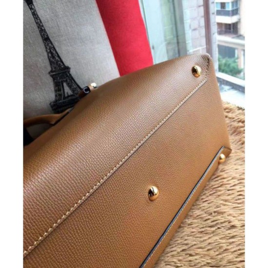 Medium Banner House Check Tote Coffee imitazioni perfette