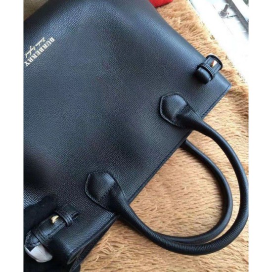 Borsa media a quadri House Check nera imitazioni perfette