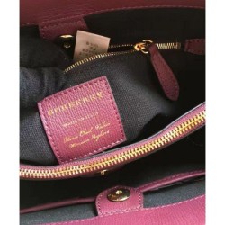 Replica 1:1 Medium Banner House Check Tote Malva Outlet Medium Banner House Check Tote Malva imitazioni perfette